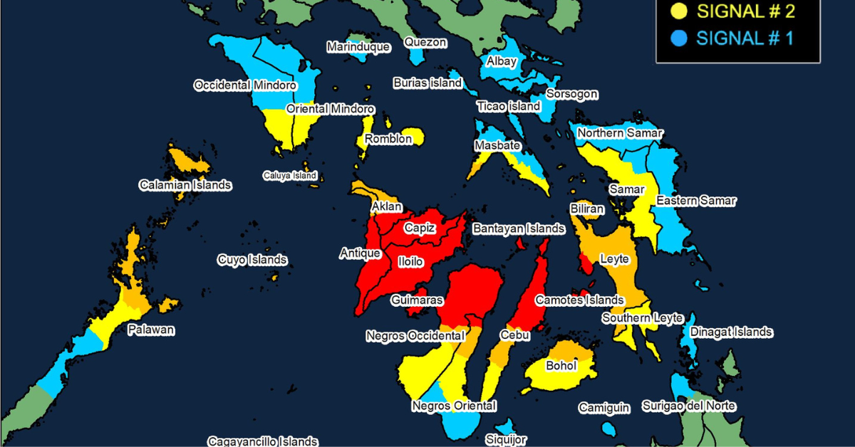 Visayas isinailalim sa Signal No. 4 dahil sa matinding pananalasa ni Tino